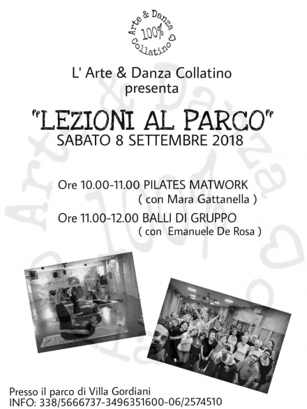 Lezioni al parco - Arte  &  Danza  Collatino